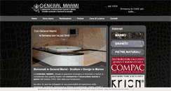 Desktop Screenshot of generalmarmi.com